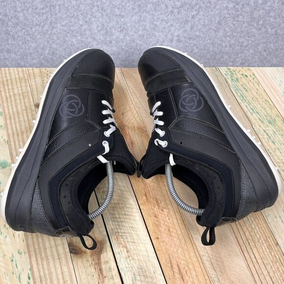 Athalonz GF2 Turf Baseball Softball Shoes Mens Size 8 Golf Black White Cleats - Picture 5 of 12